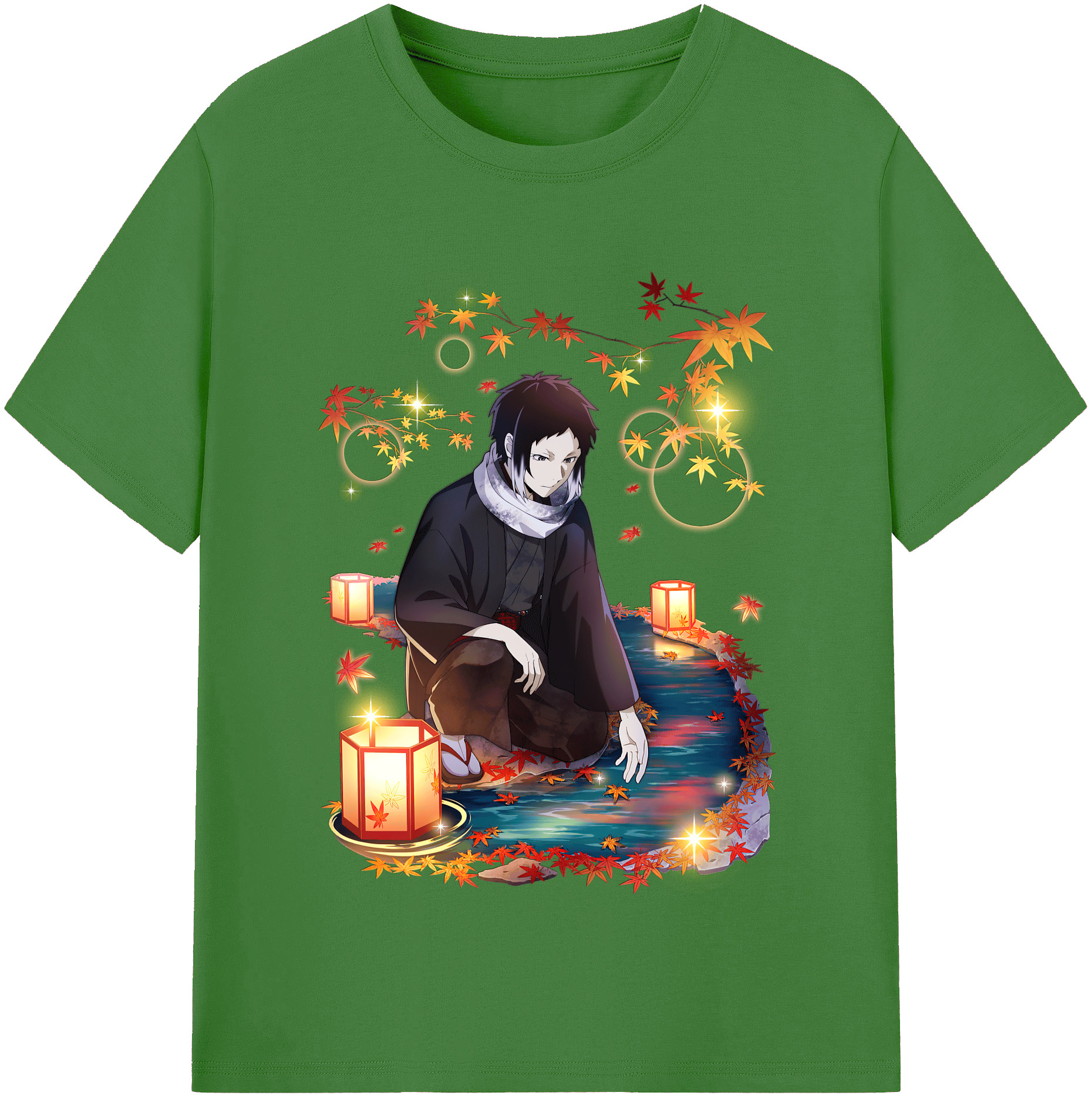 （画像用） 文豪ストレイドッグス Bungo Stray Dogs レディースカジュアルプリントTシャツ（綿100％）